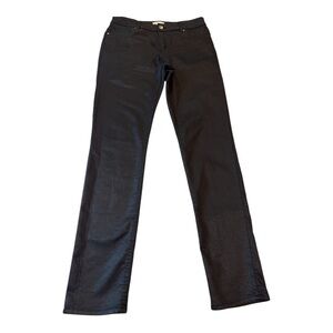 H&M Black Coated Slim Pants - Size 8
C012